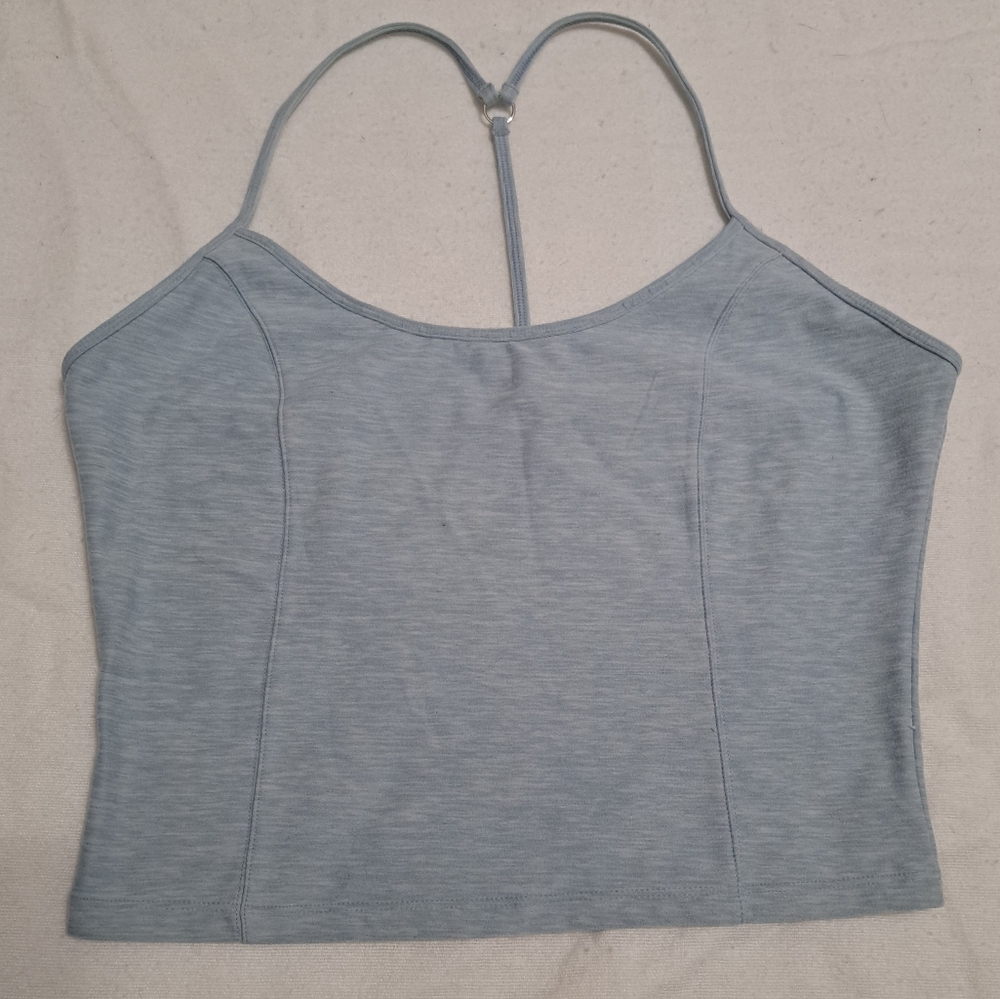 VS Sport Blue Heathered Tank Top Size Large